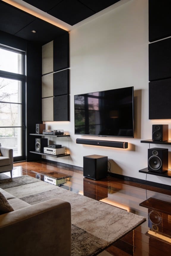 addressing reflective sound issues