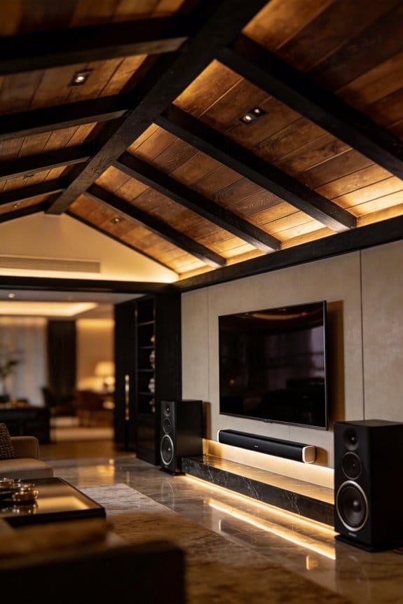 ceiling design affects acoustics