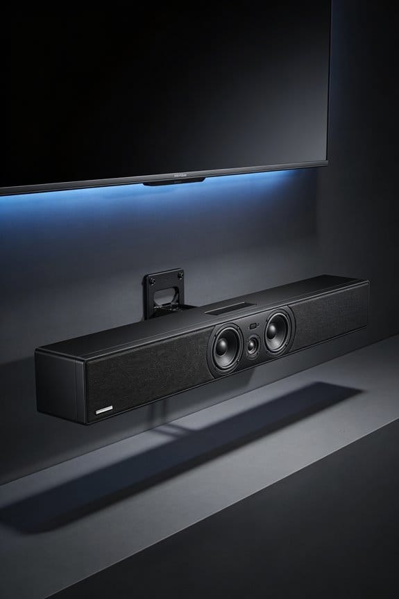 center channel speaker placement