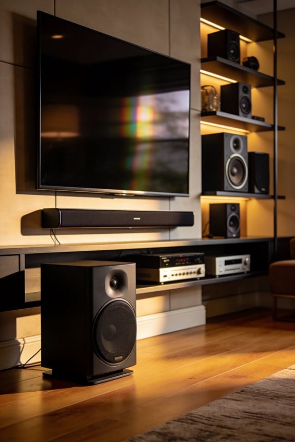 home versus showroom acoustics