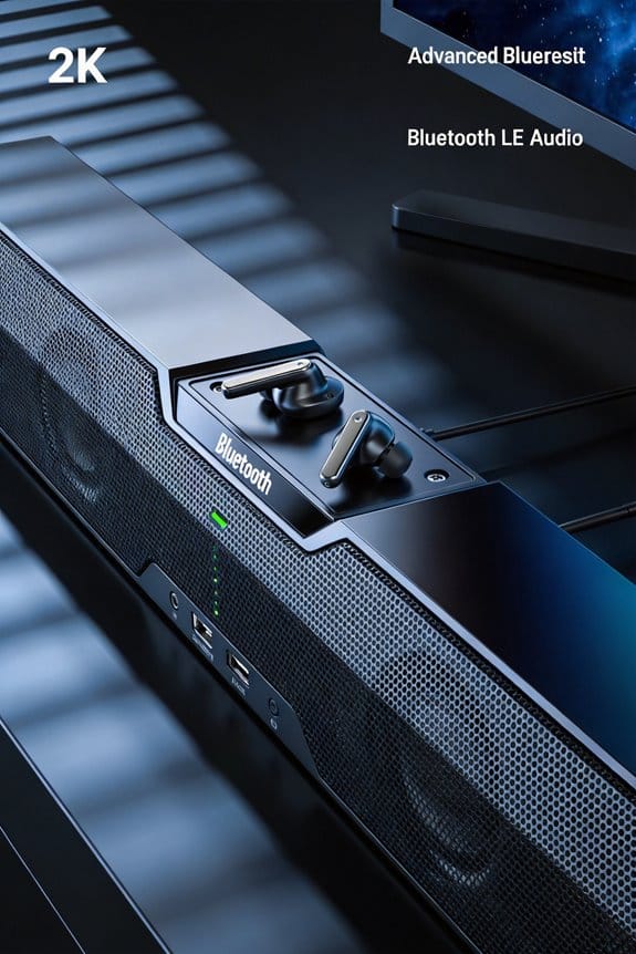 le audio improves streaming efficiency