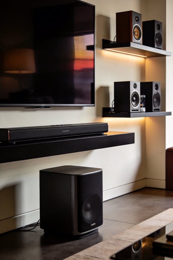 subwoofer and soundbar sync