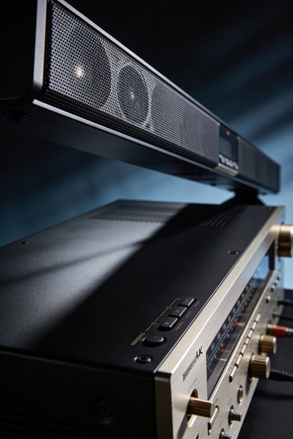 tape saturation enhances dialogue clarity