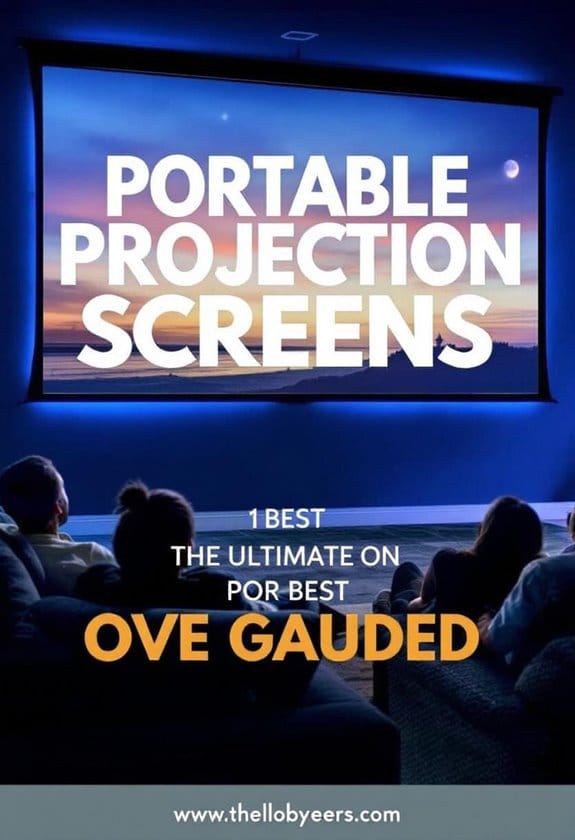 best portable projection screen list