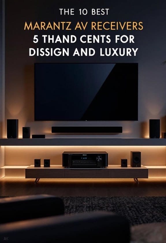 top marantz av receivers listed